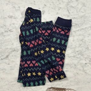 Pajama in holiday fair aisle print